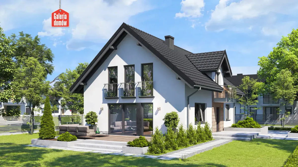 Wizualizacja domu przy Alabastrowej 58 - zdjęcie 2