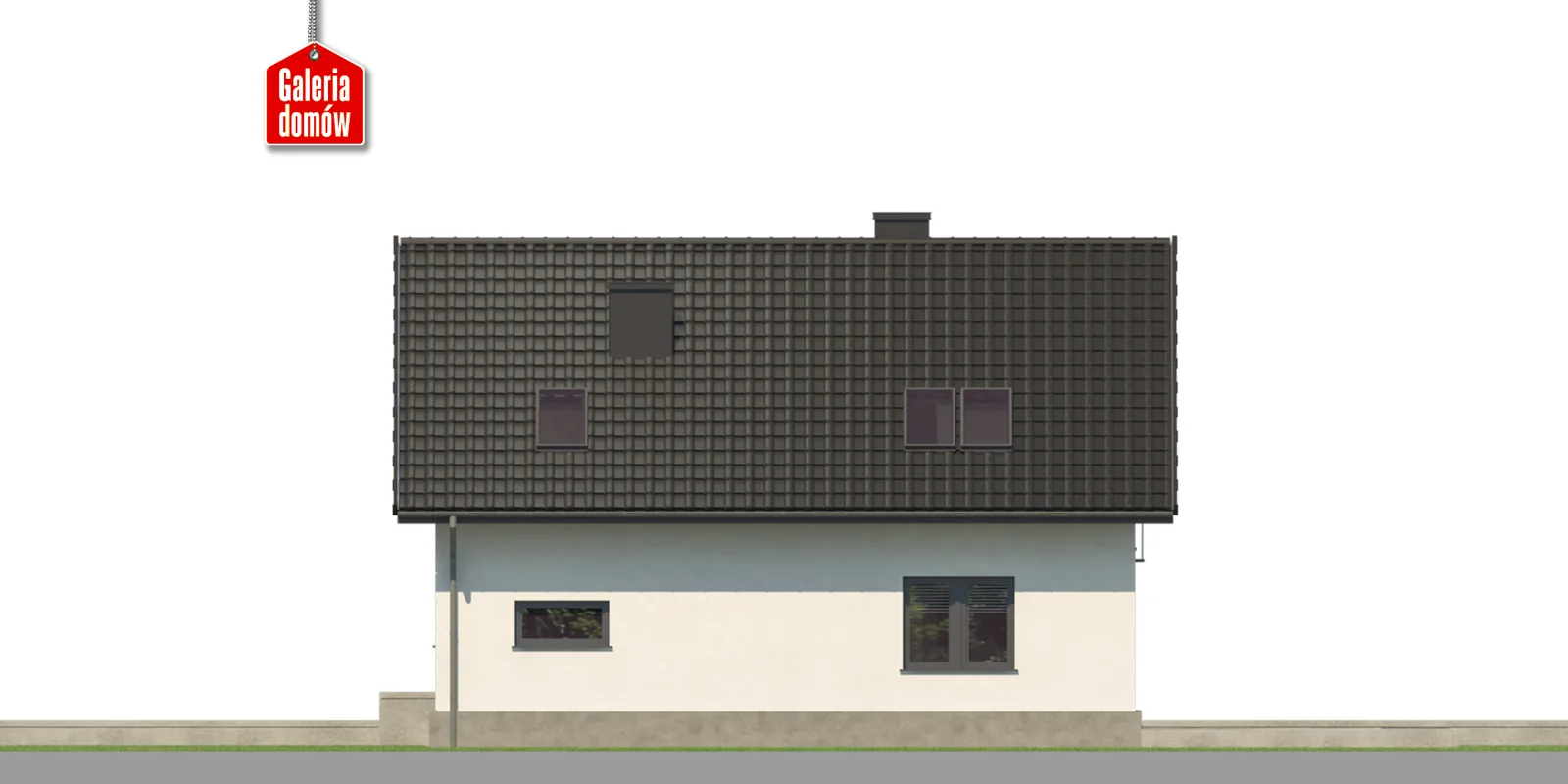 Elewacja boczna lewa