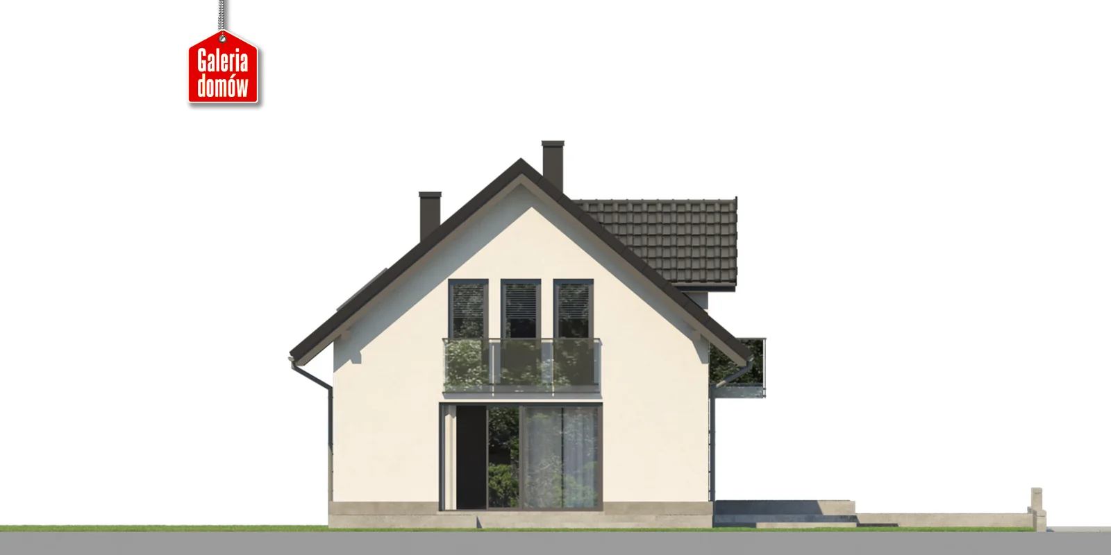 Elewacja boczna prawa