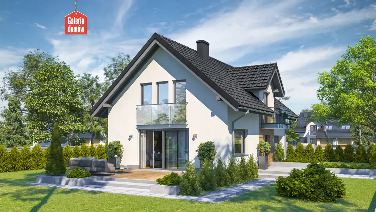 Wizualizacja domu przy Alabastrowej 59 - zdjęcie 2