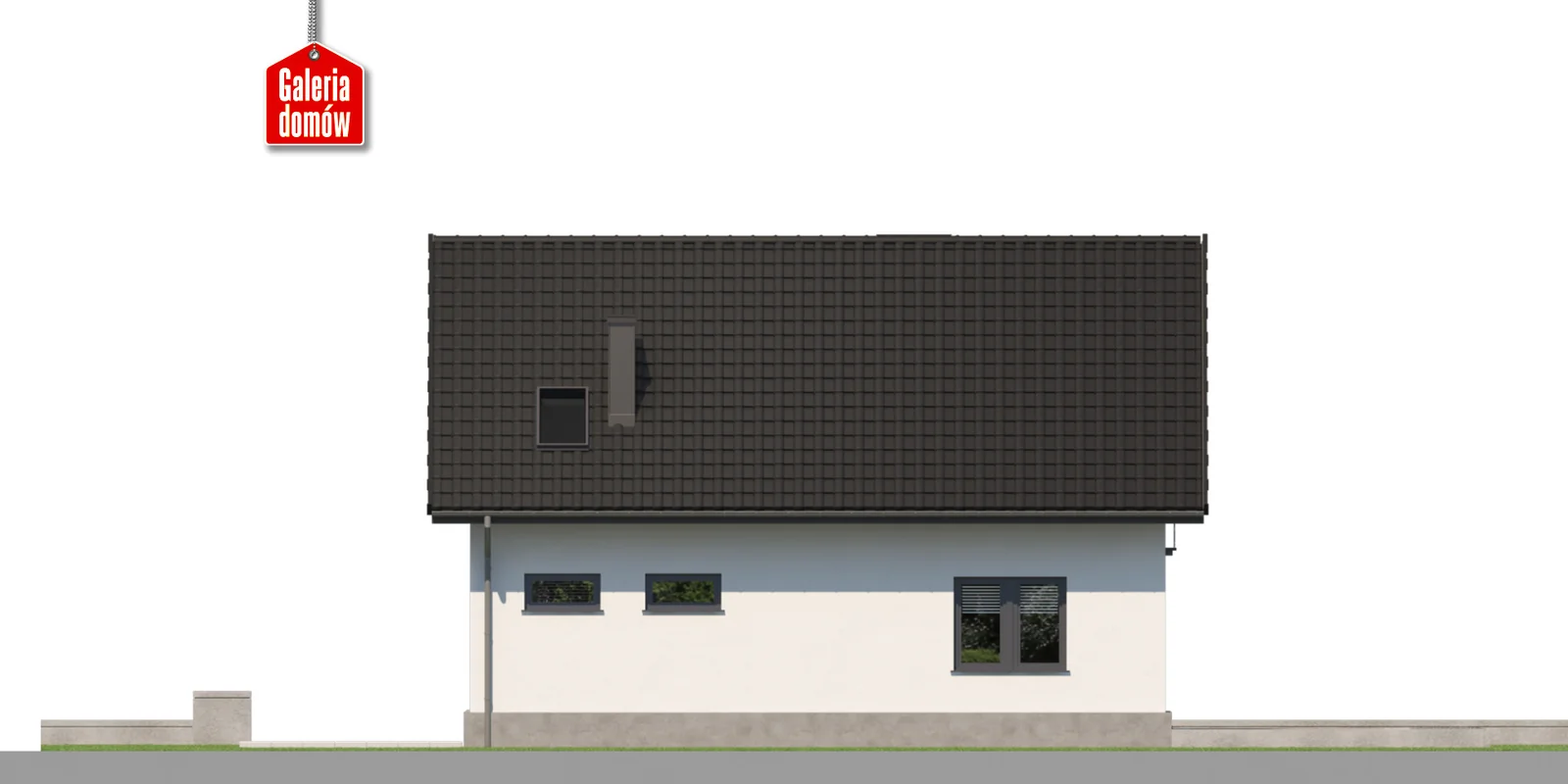 Elewacja boczna lewa