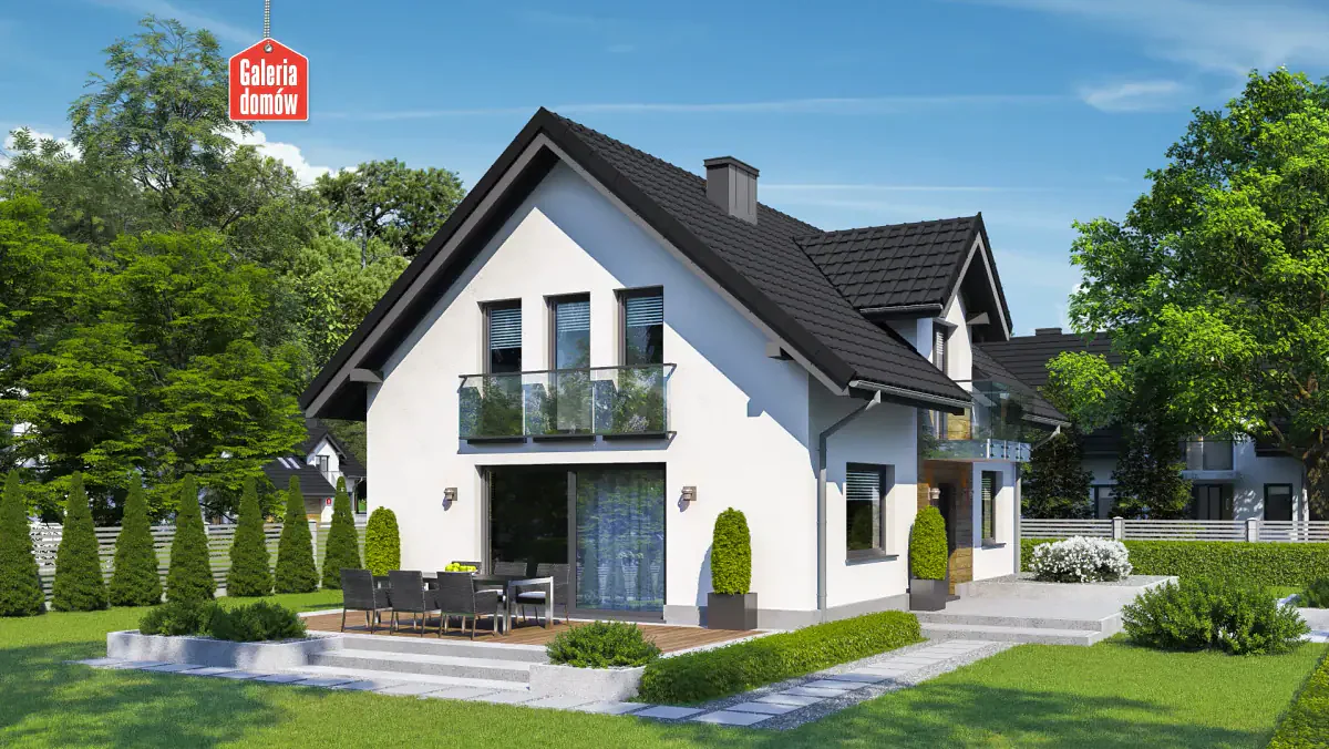 Wizualizacja domu przy Alabastrowej 60 - zdjęcie 2