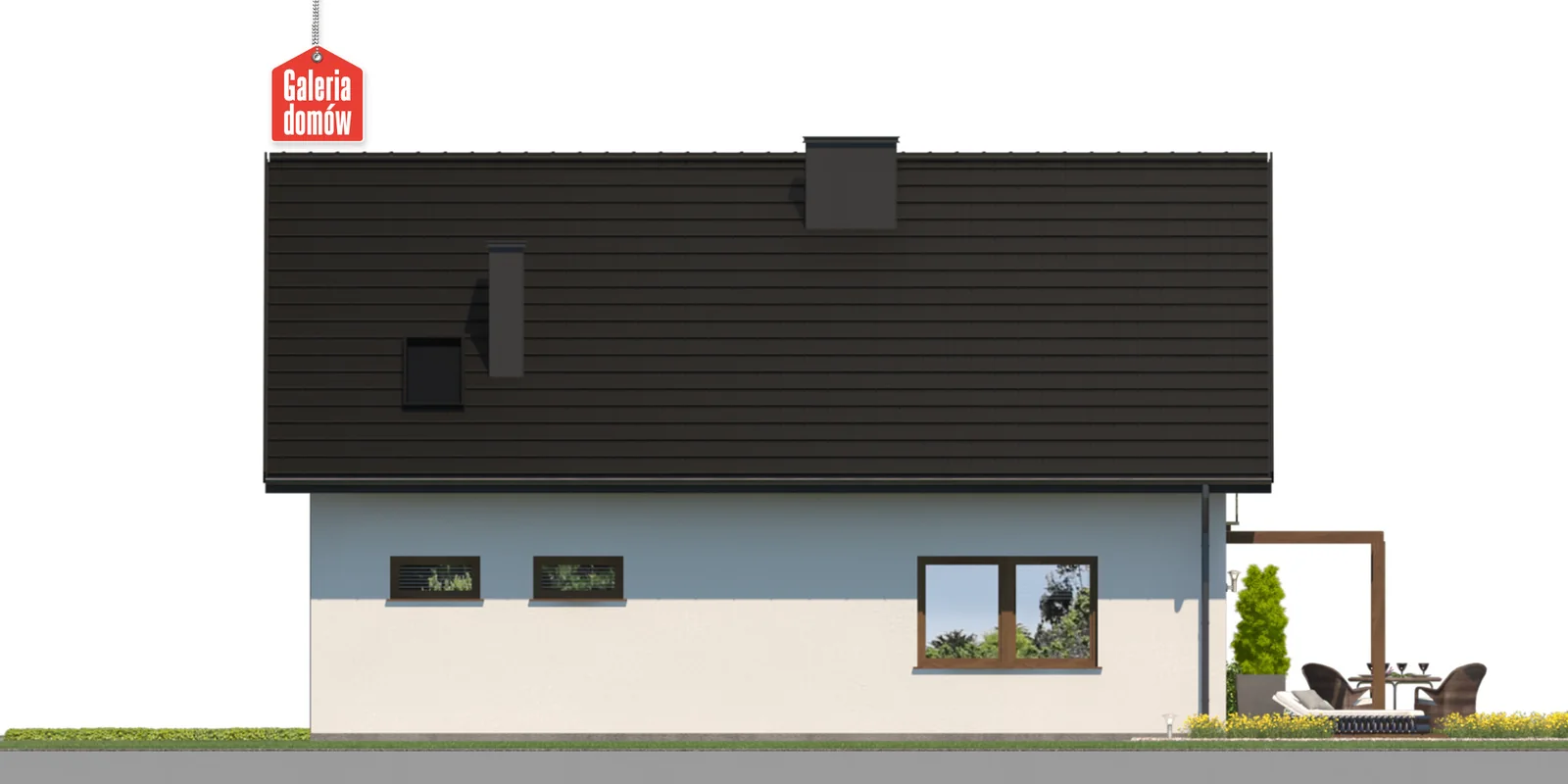 Elewacja boczna lewa