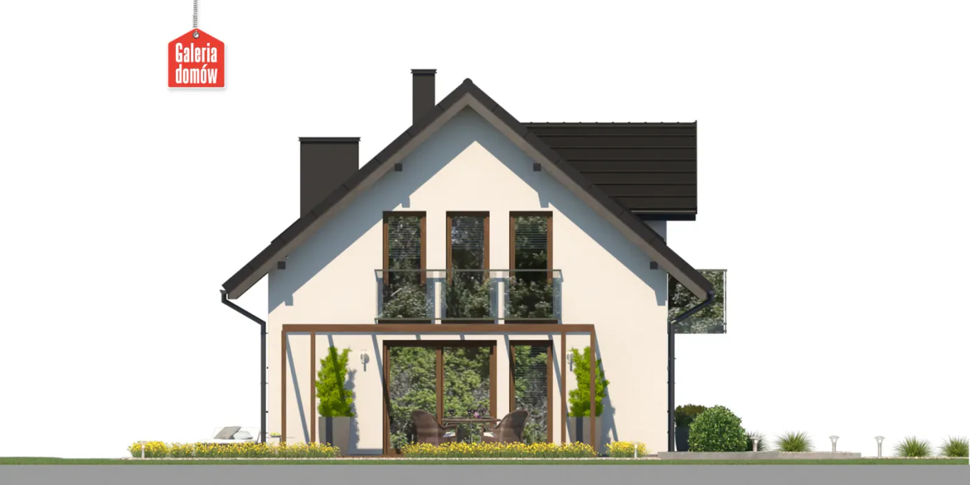 Elewacja boczna prawa