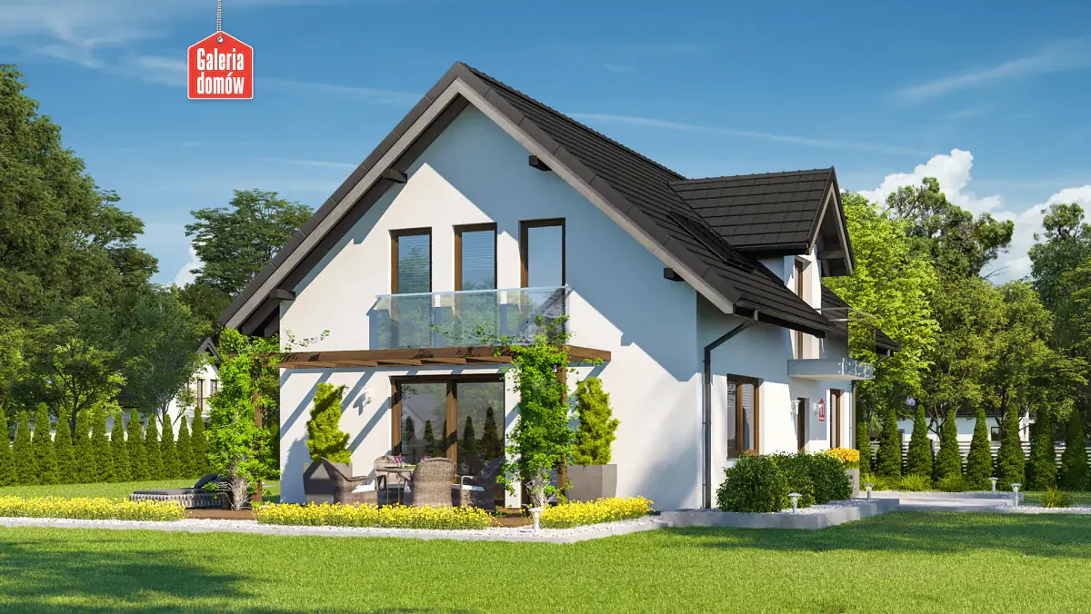 Wizualizacja domu przy Alabastrowej 61 - zdjęcie 2