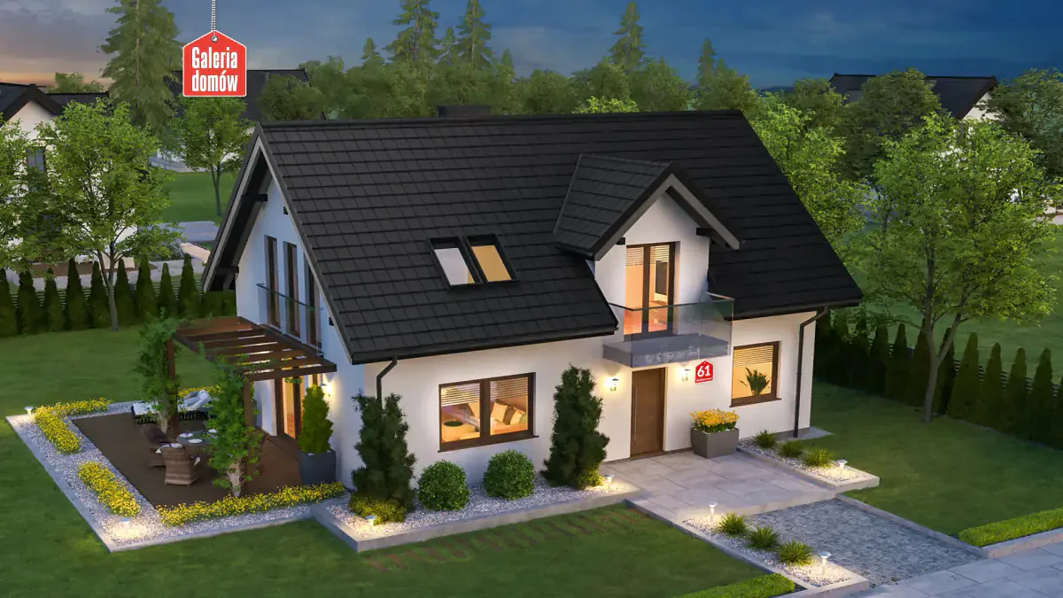 Wizualizacja domu przy Alabastrowej 61 - zdjęcie 3