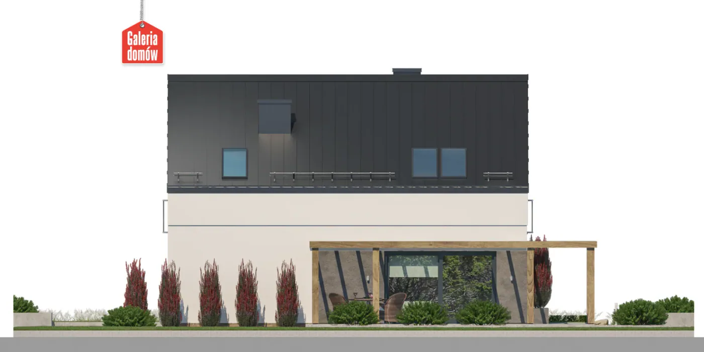 Elewacja boczna lewa