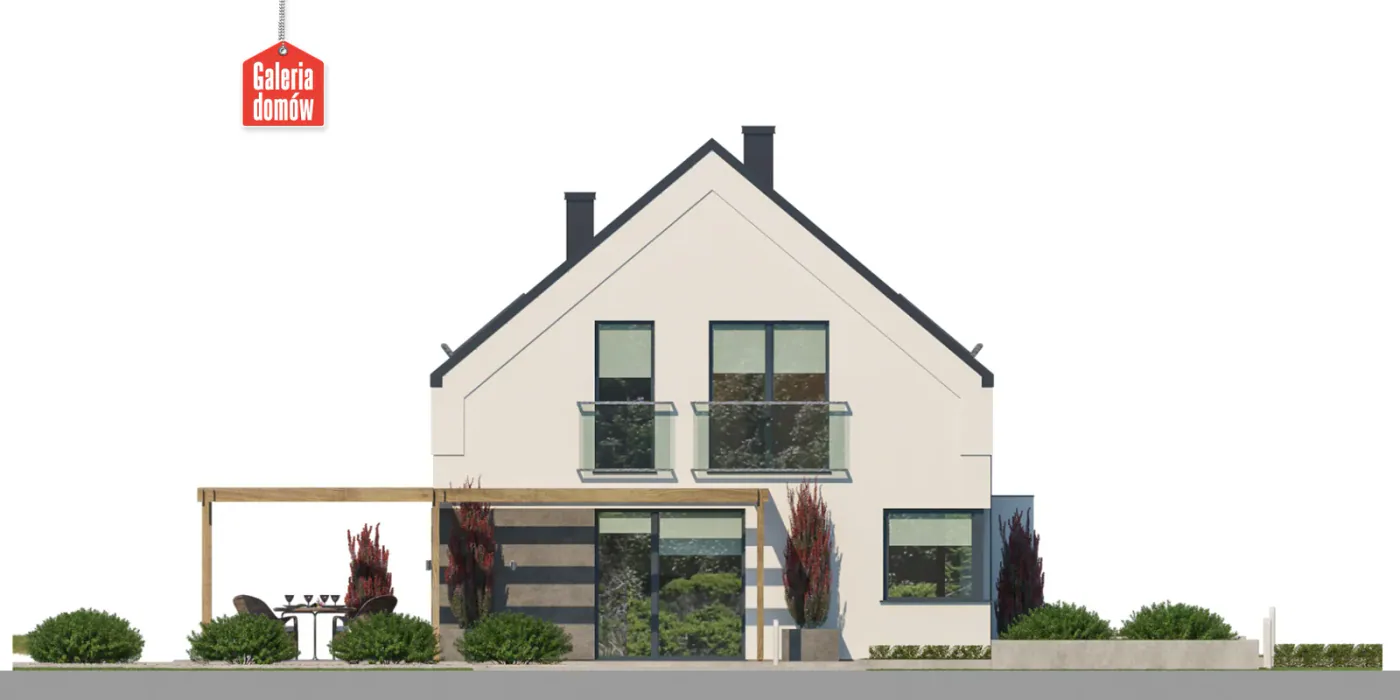 Elewacja boczna prawa