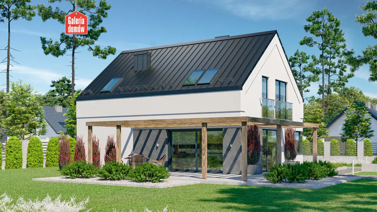 Wizualizacja domu przy Alabastrowej 62 - zdjęcie 2