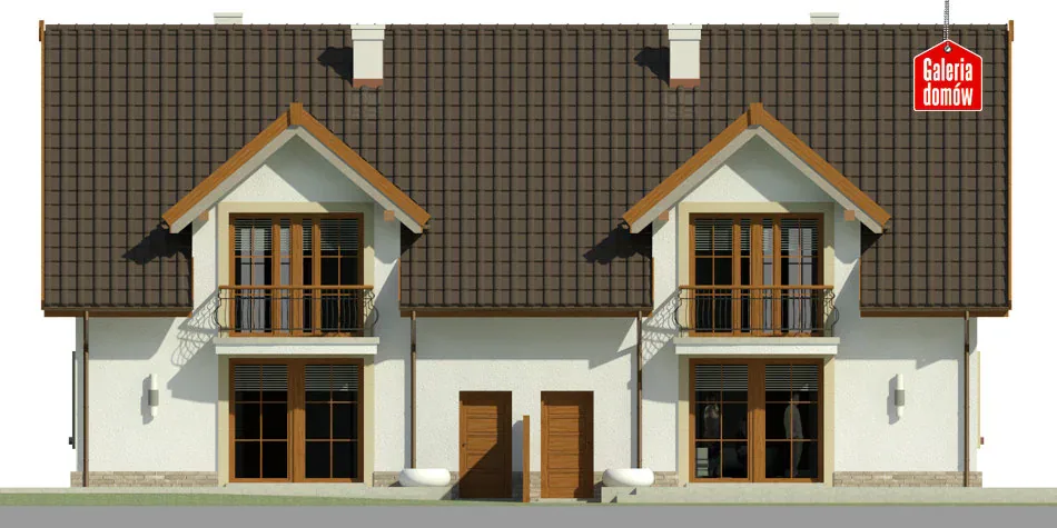 Elewacja boczna lewa