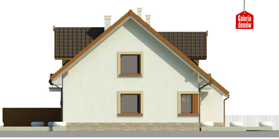 Elewacja boczna prawa