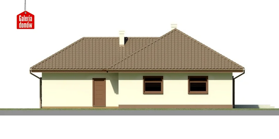 Elewacja boczna lewa