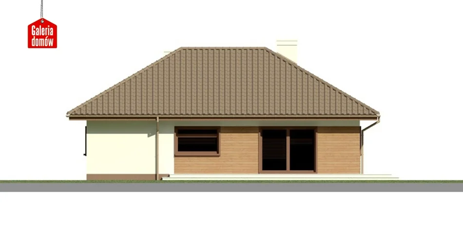 Elewacja boczna prawa