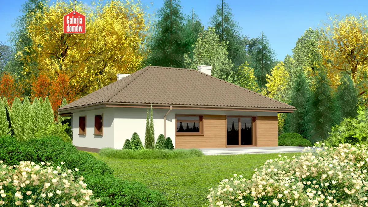 Wizualizacja domu przy Bajecznej 2 - zdjęcie 2