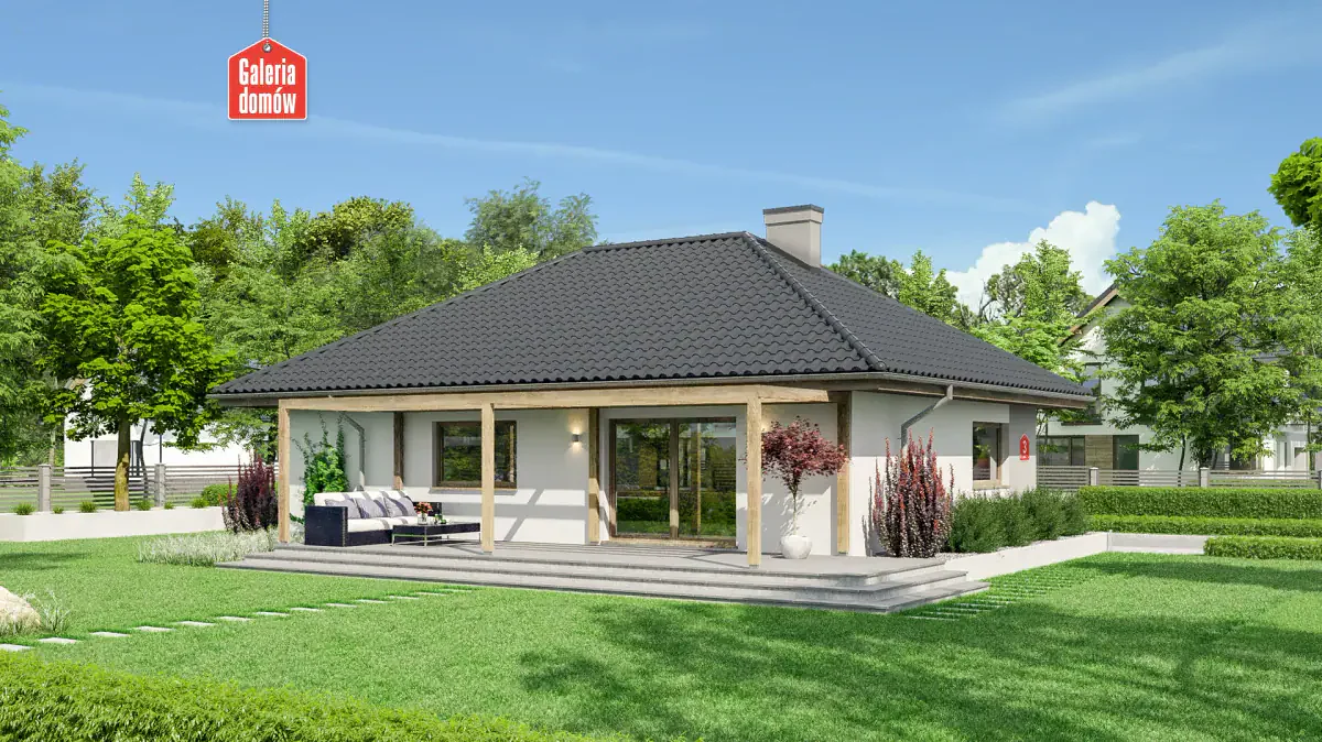 Wizualizacja domu przy Bajecznej 3 - zdjęcie 2
