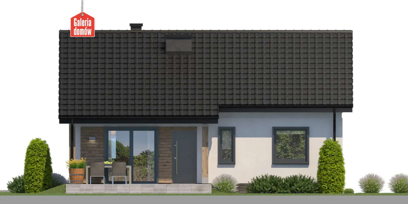 Elewacja boczna lewa