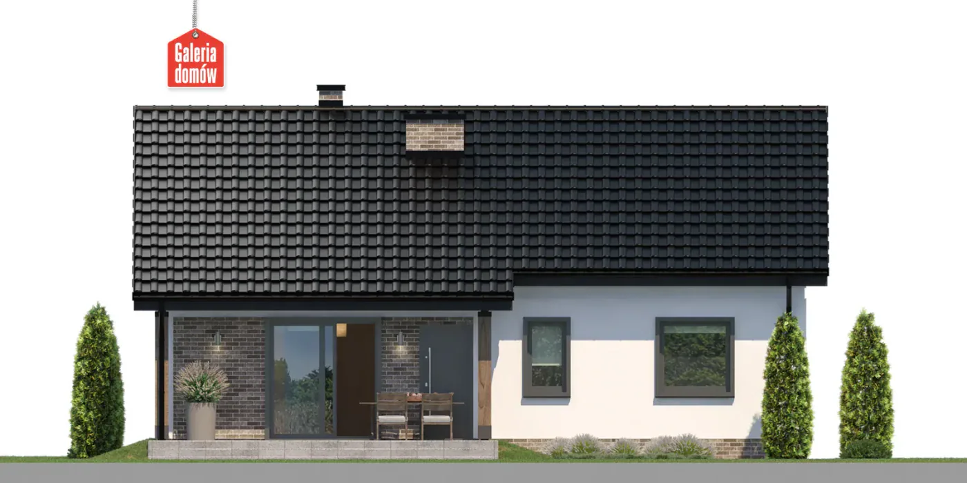 Elewacja boczna lewa