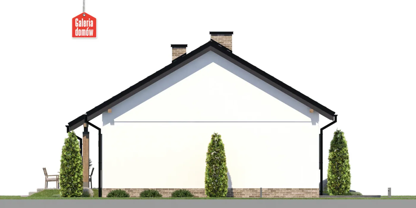 Elewacja boczna prawa