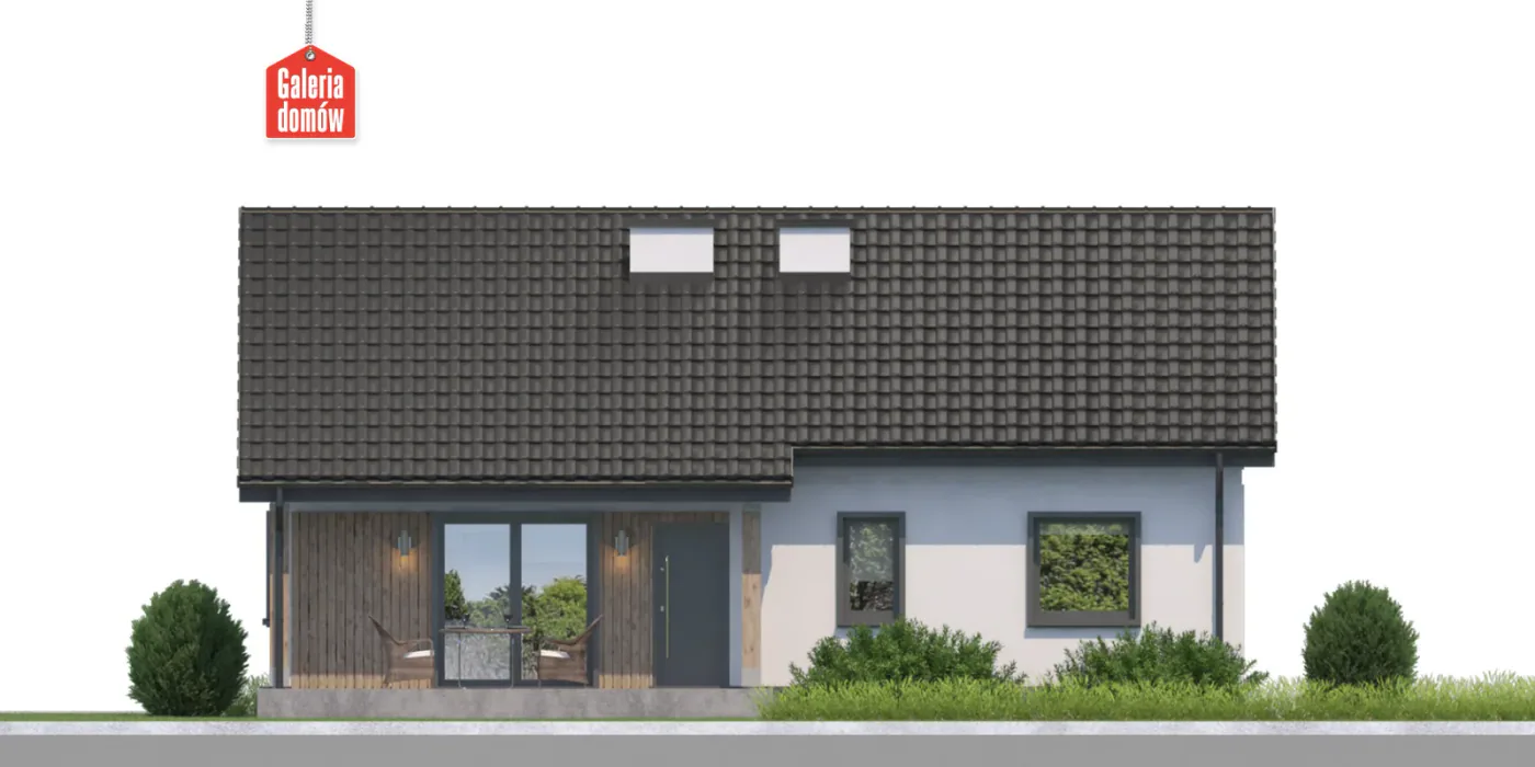 Elewacja boczna lewa