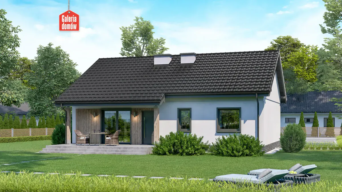 Wizualizacja domu przy Bukowej 14 - zdjęcie 2
