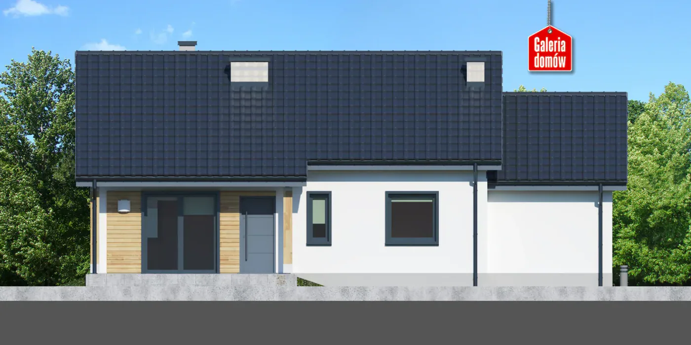 Elewacja boczna lewa