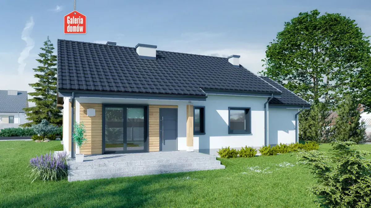 Wizualizacja domu przy Bukowej 16 - zdjęcie 2