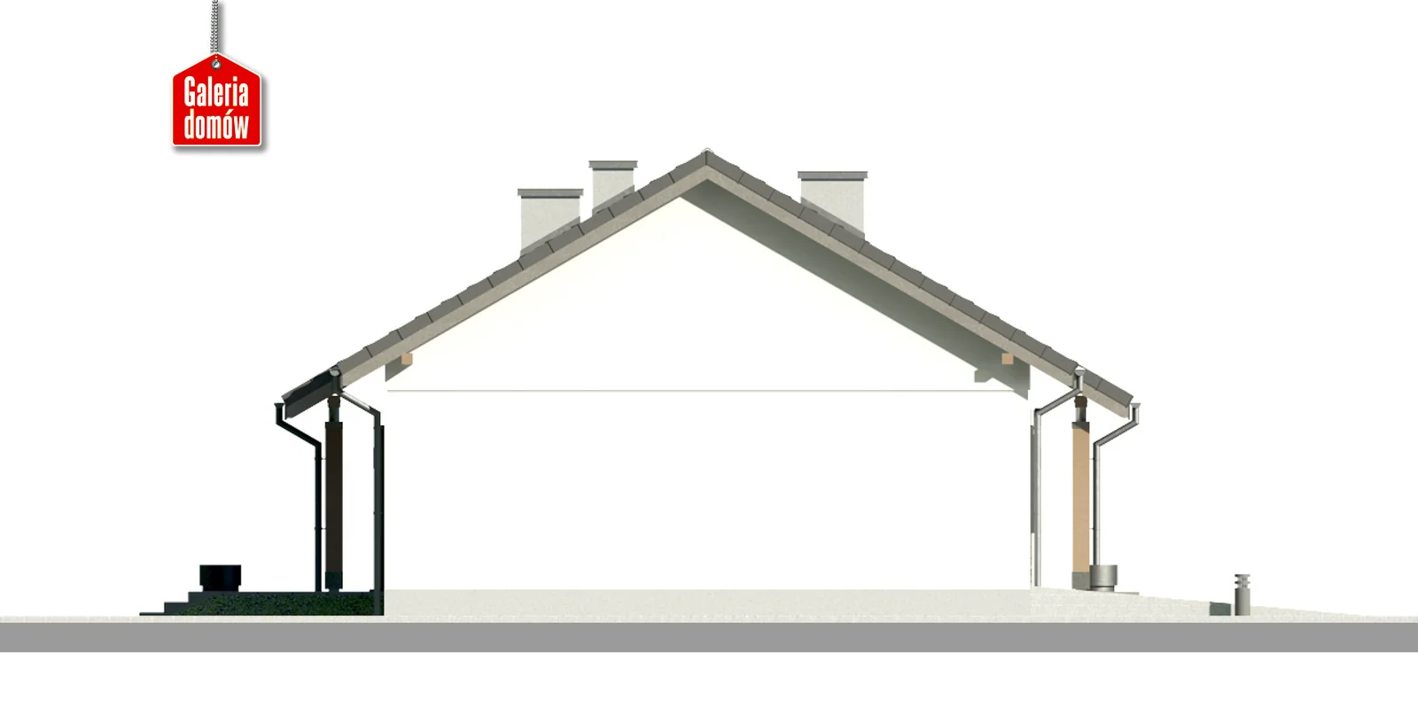 Elewacja boczna prawa