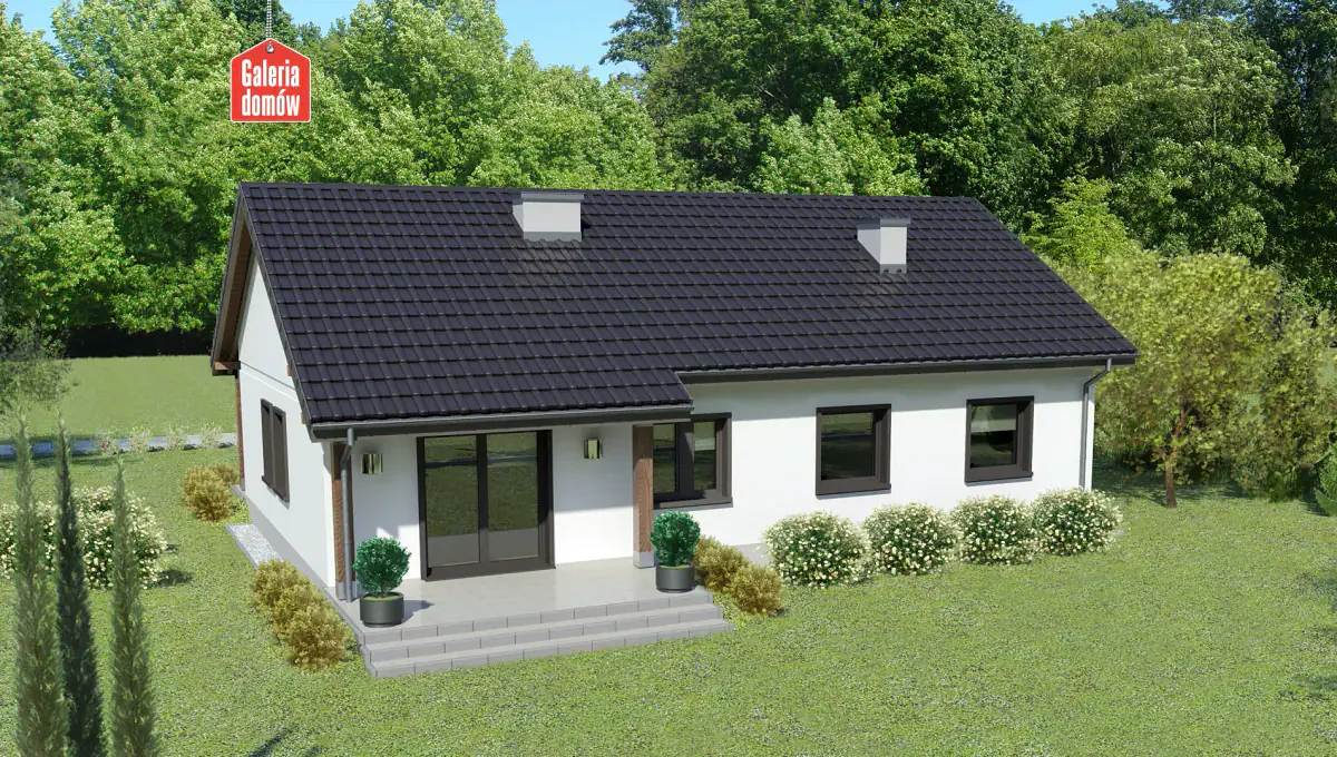 Wizualizacja domu przy Bukowej 17 - zdjęcie 2