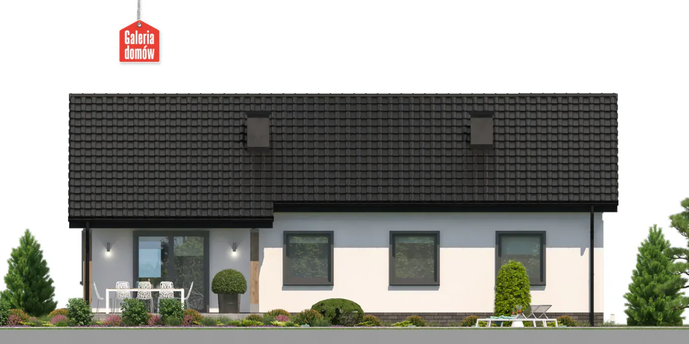 Elewacja boczna lewa