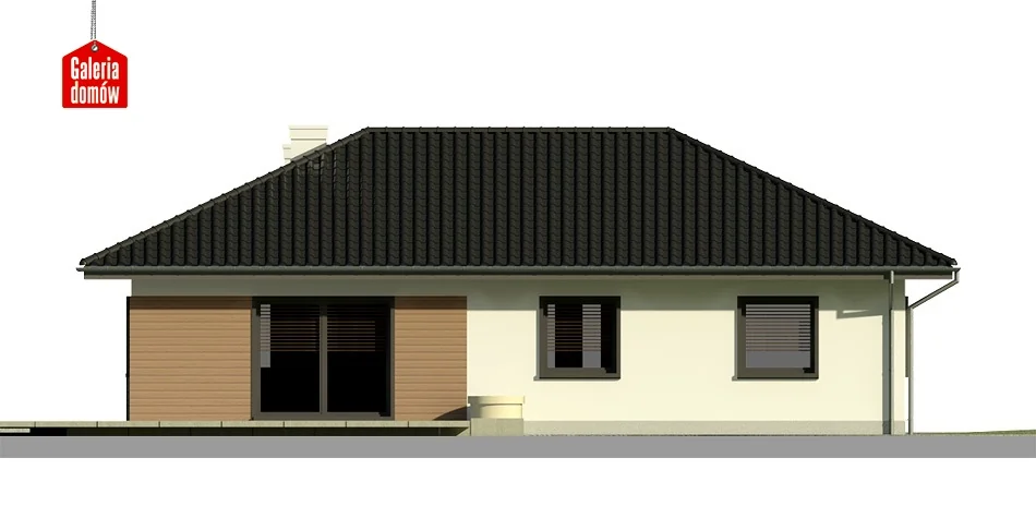 Elewacja boczna lewa