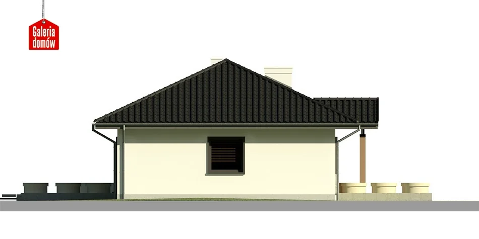 Elewacja boczna prawa