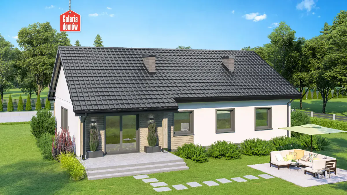 Wizualizacja domu przy Bukowej 20 - zdjęcie 2