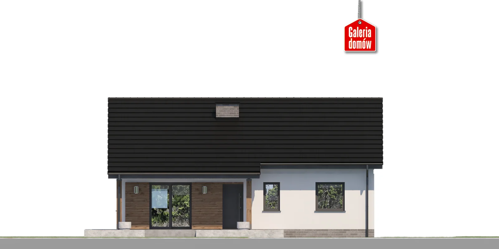 Elewacja boczna lewa