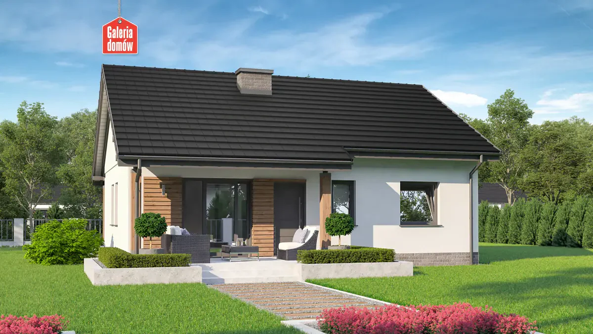 Wizualizacja domu przy Bukowej 22 - zdjęcie 2