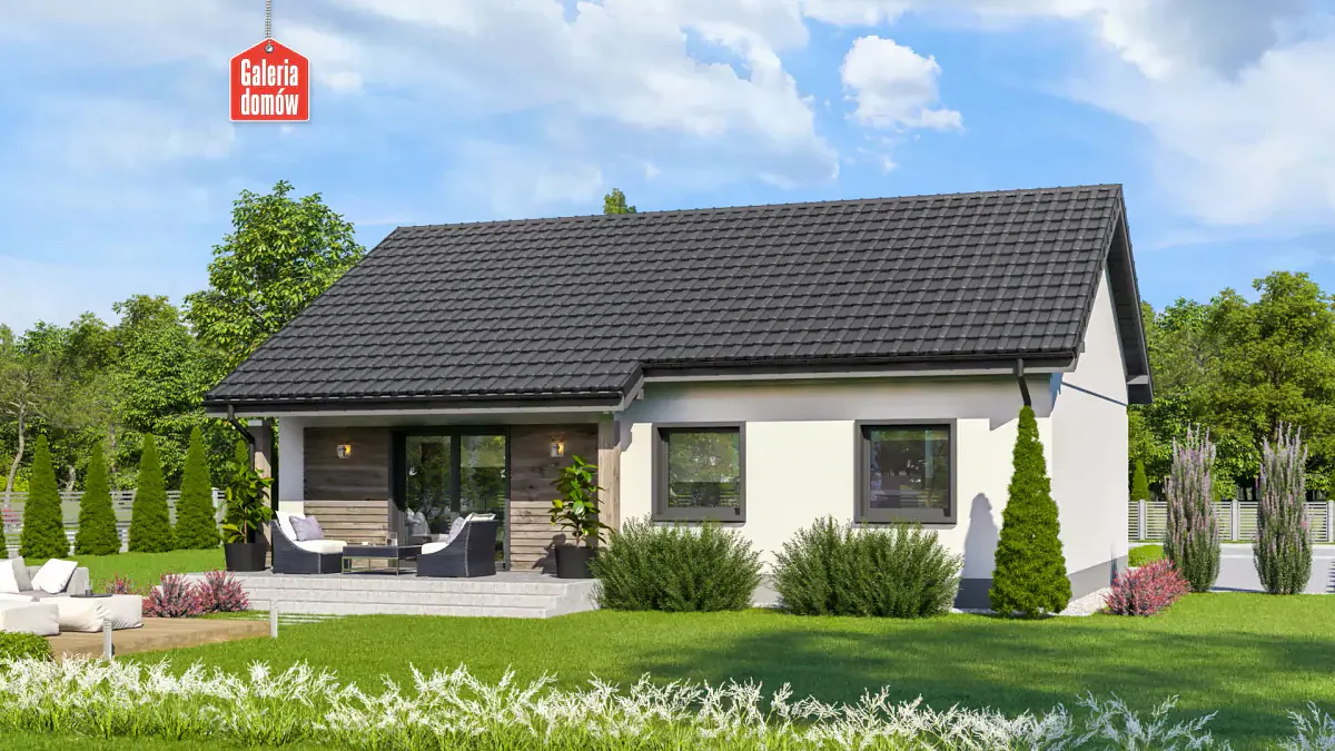 Wizualizacja domu przy Bukowej 25 - zdjęcie 2