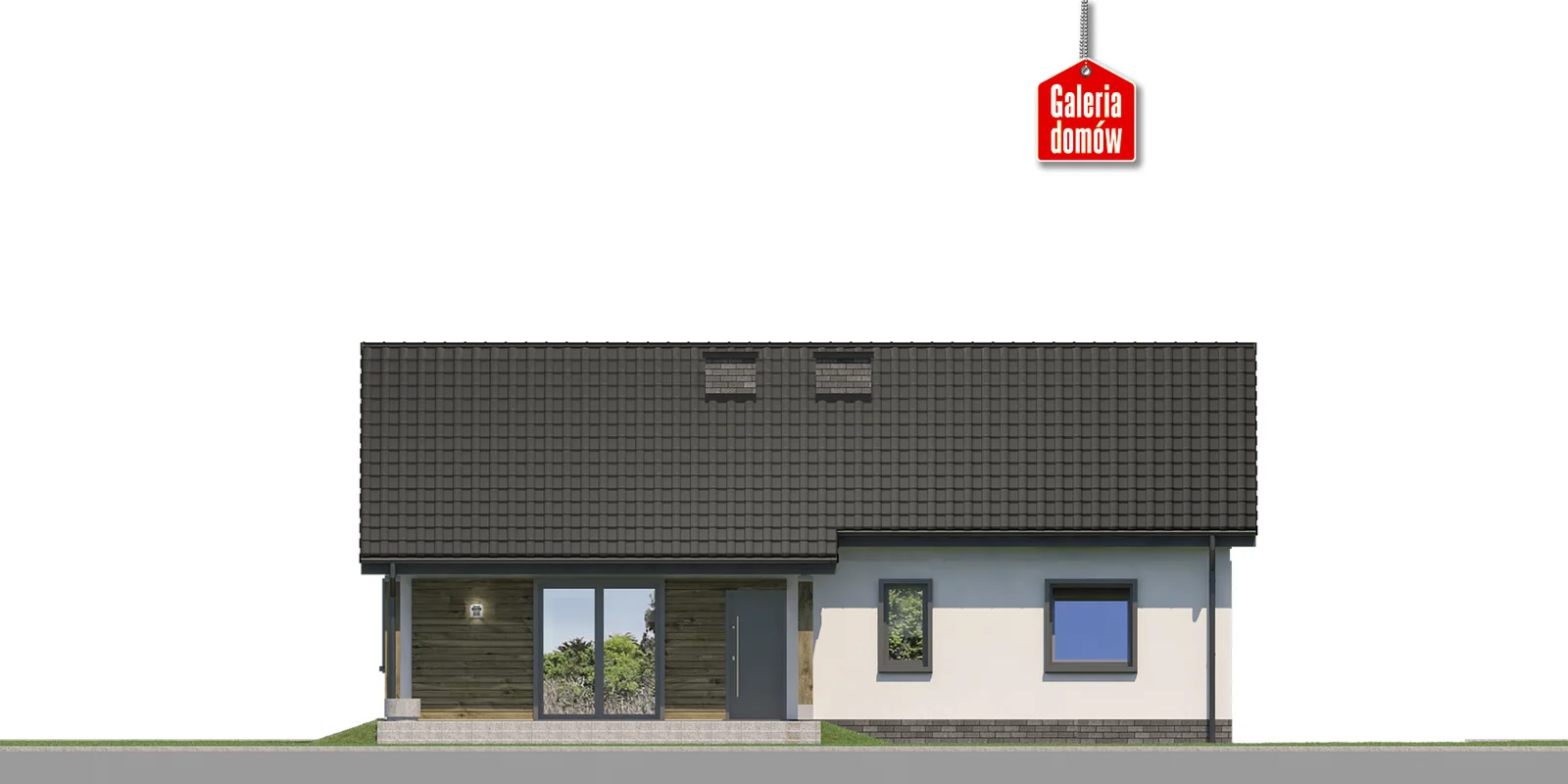 Elewacja boczna lewa