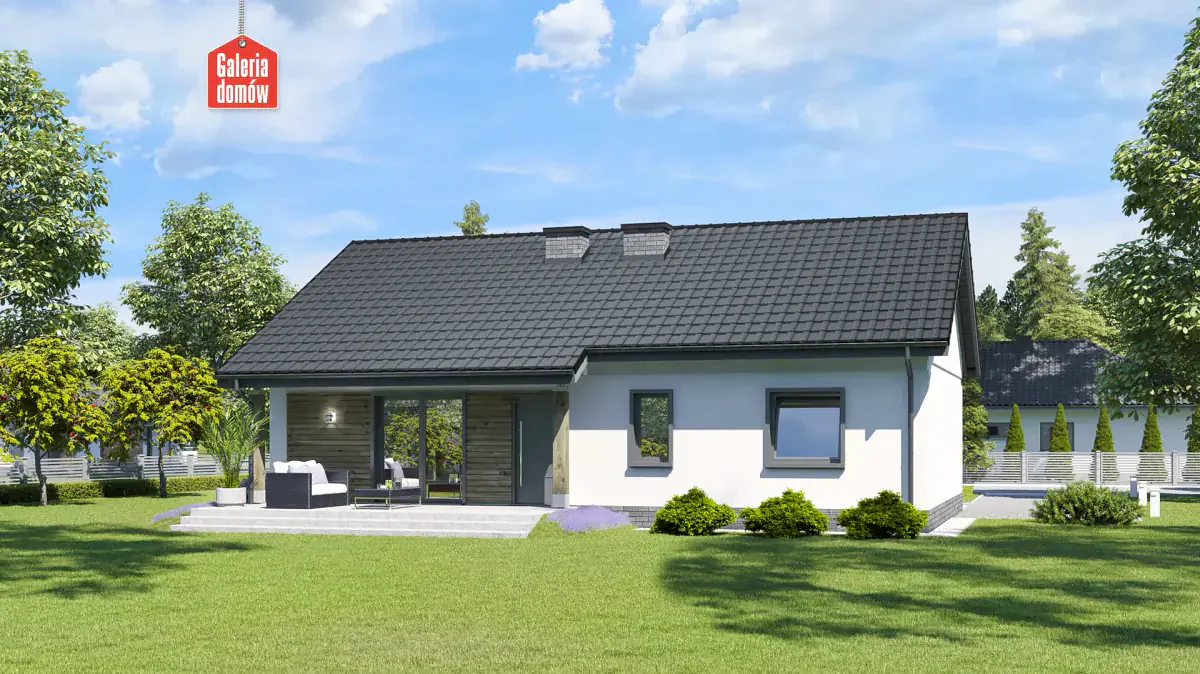 Wizualizacja domu przy Bukowej 26 - zdjęcie 2