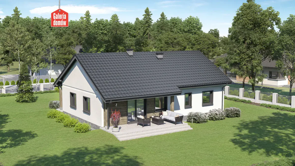 Wizualizacja domu przy Bukowej 27 - zdjęcie 2