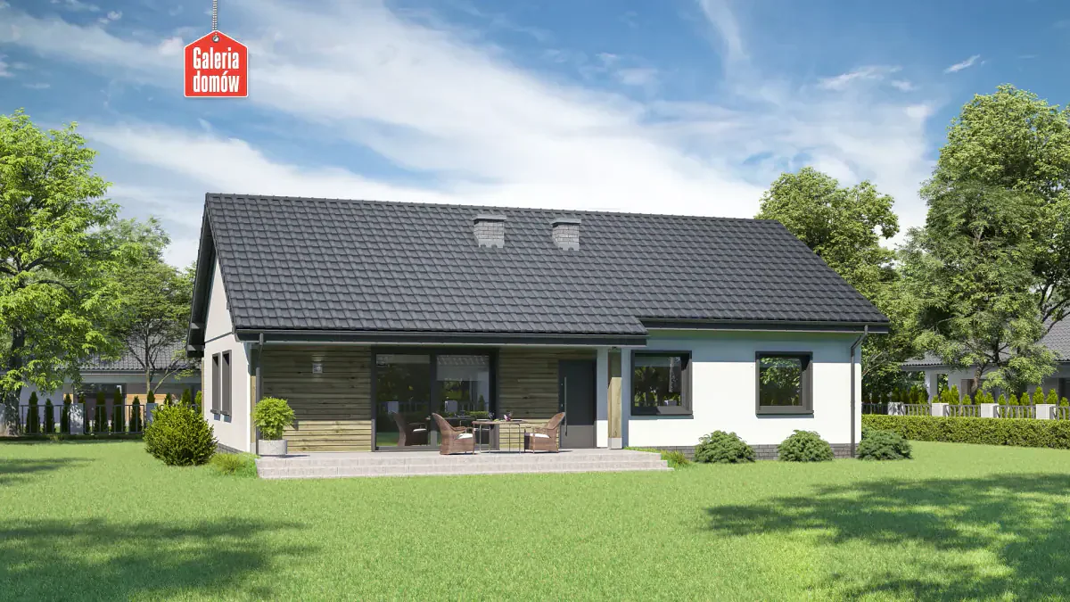 Wizualizacja domu przy Bukowej 28 - zdjęcie 2