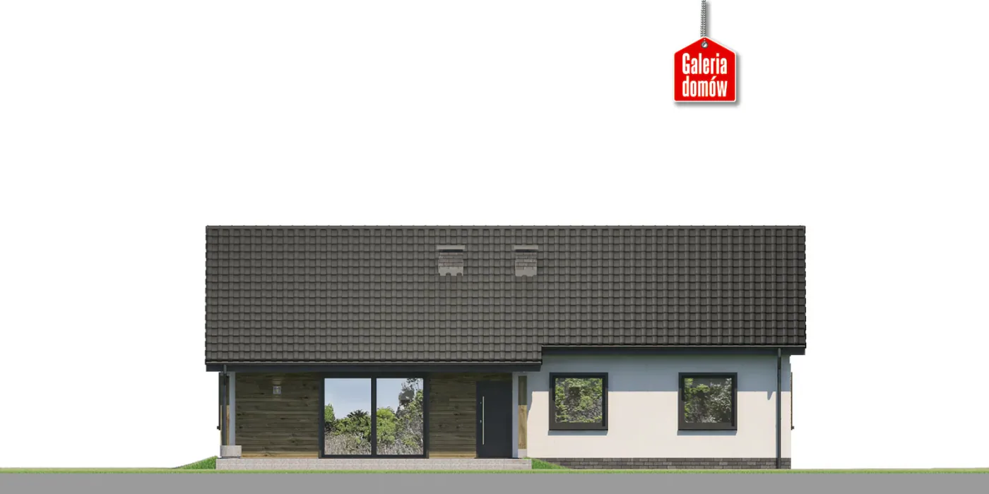 Elewacja boczna lewa