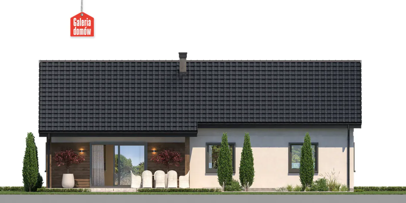 Elewacja boczna lewa