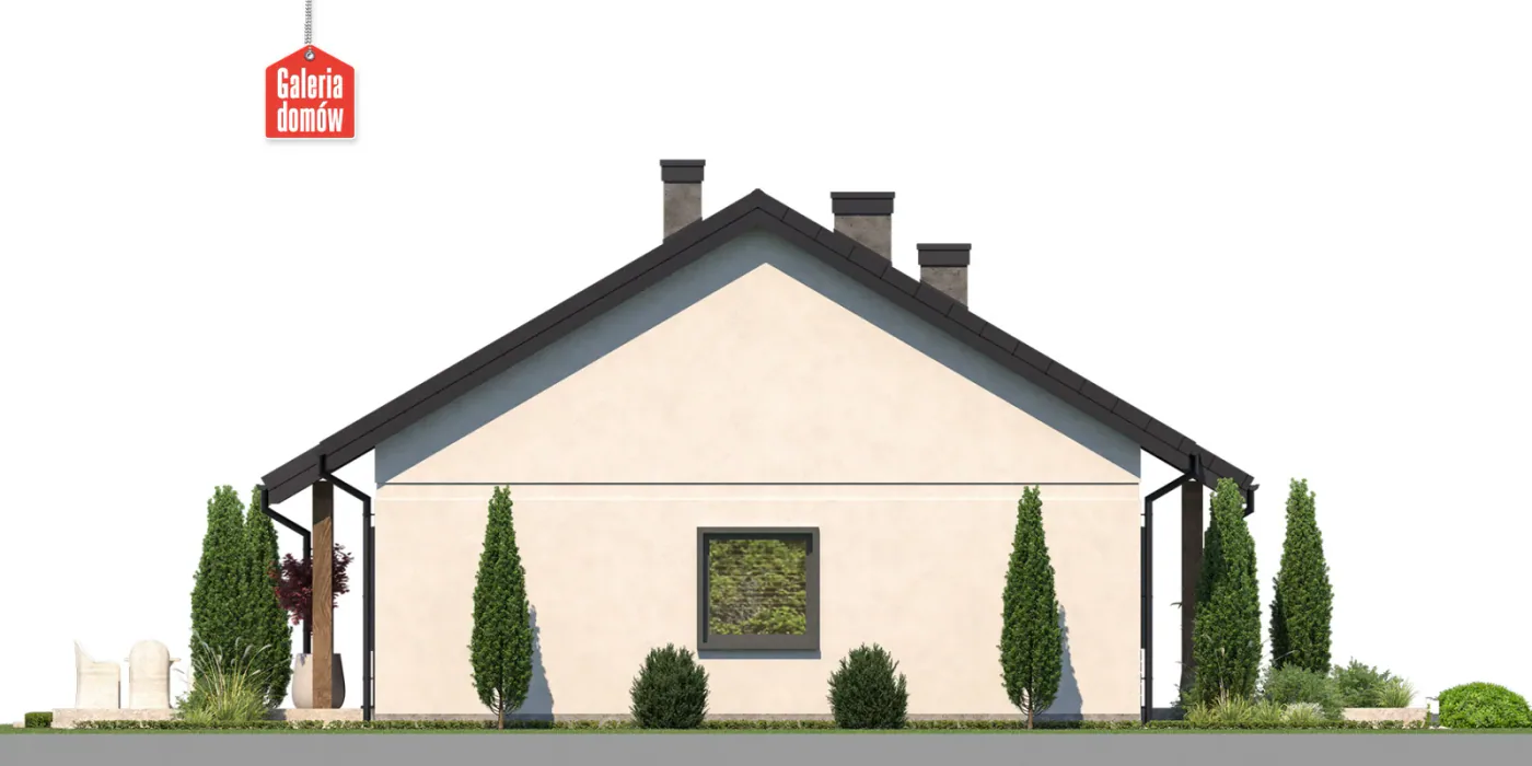 Elewacja boczna prawa