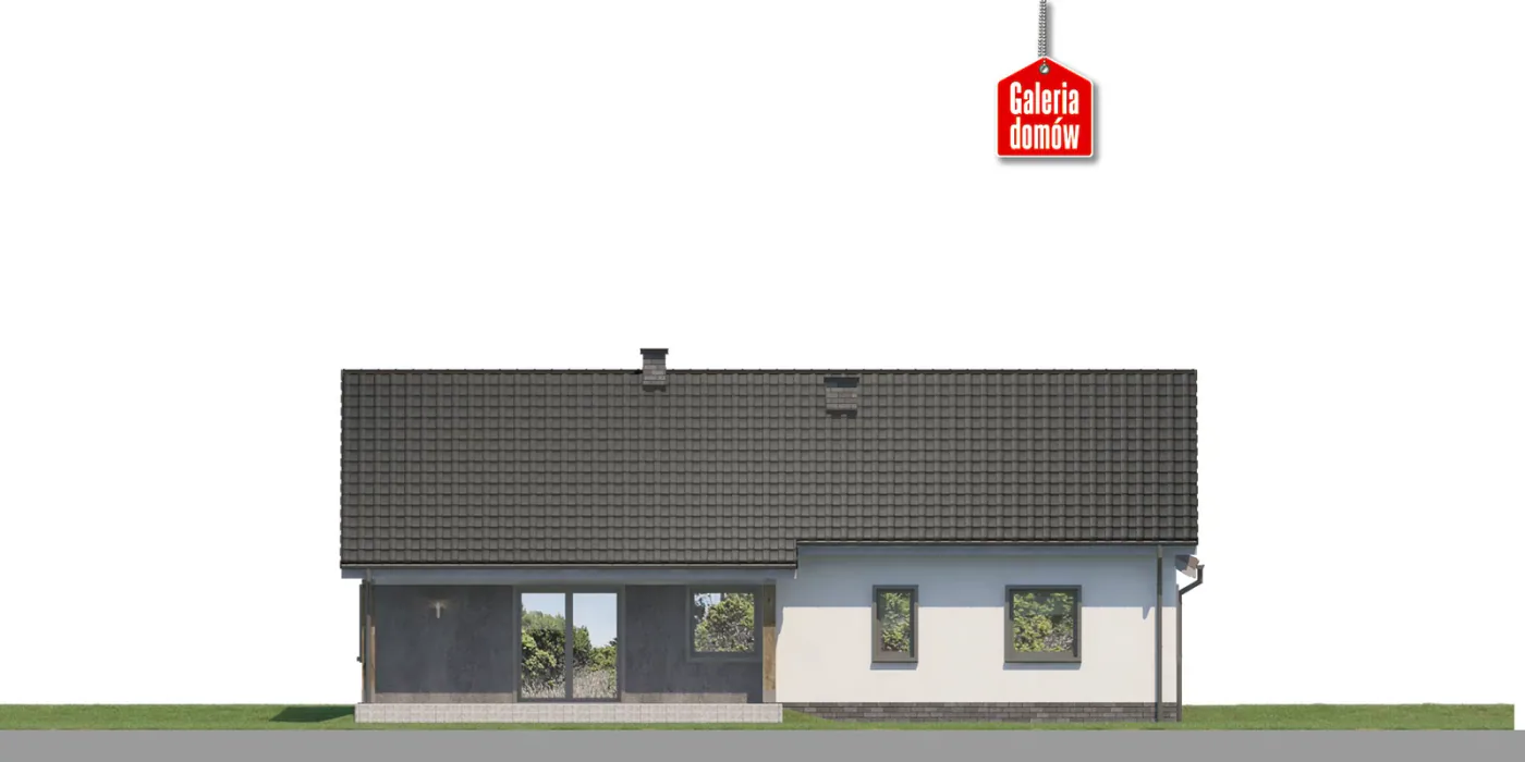 Elewacja boczna lewa