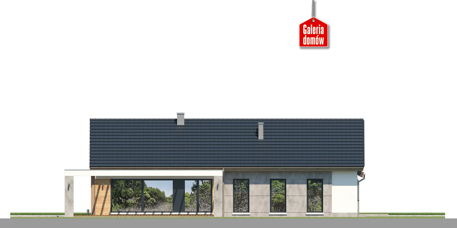 Elewacja boczna lewa