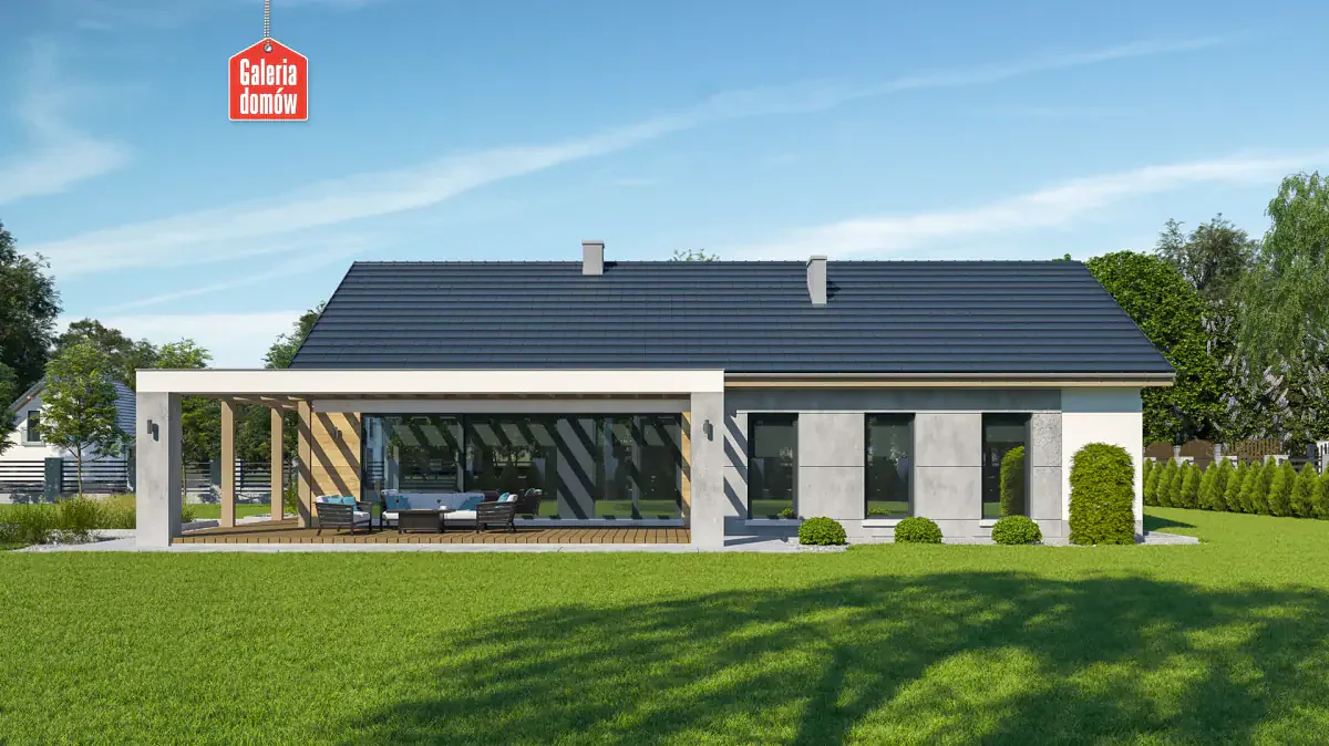 Wizualizacja domu przy Bukowej 33 - zdjęcie 2