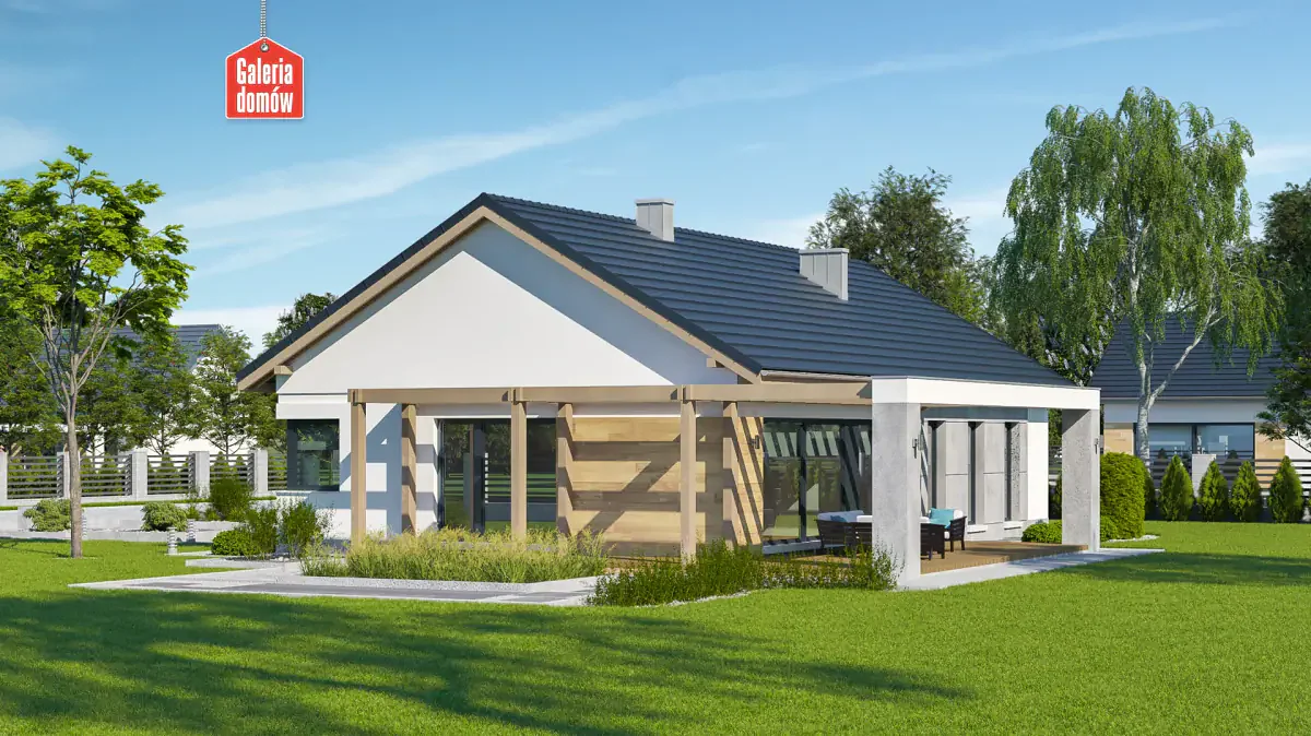 Wizualizacja domu przy Bukowej 33 - zdjęcie 3