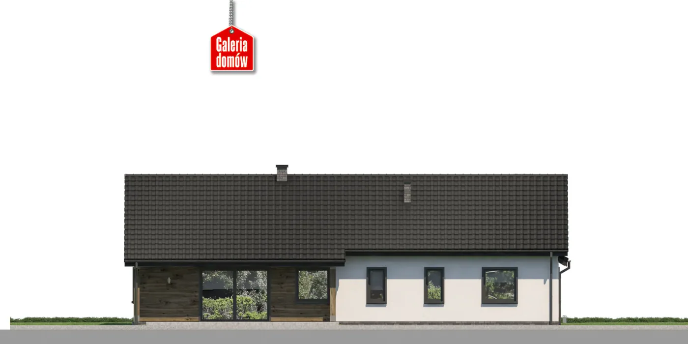 Elewacja boczna lewa