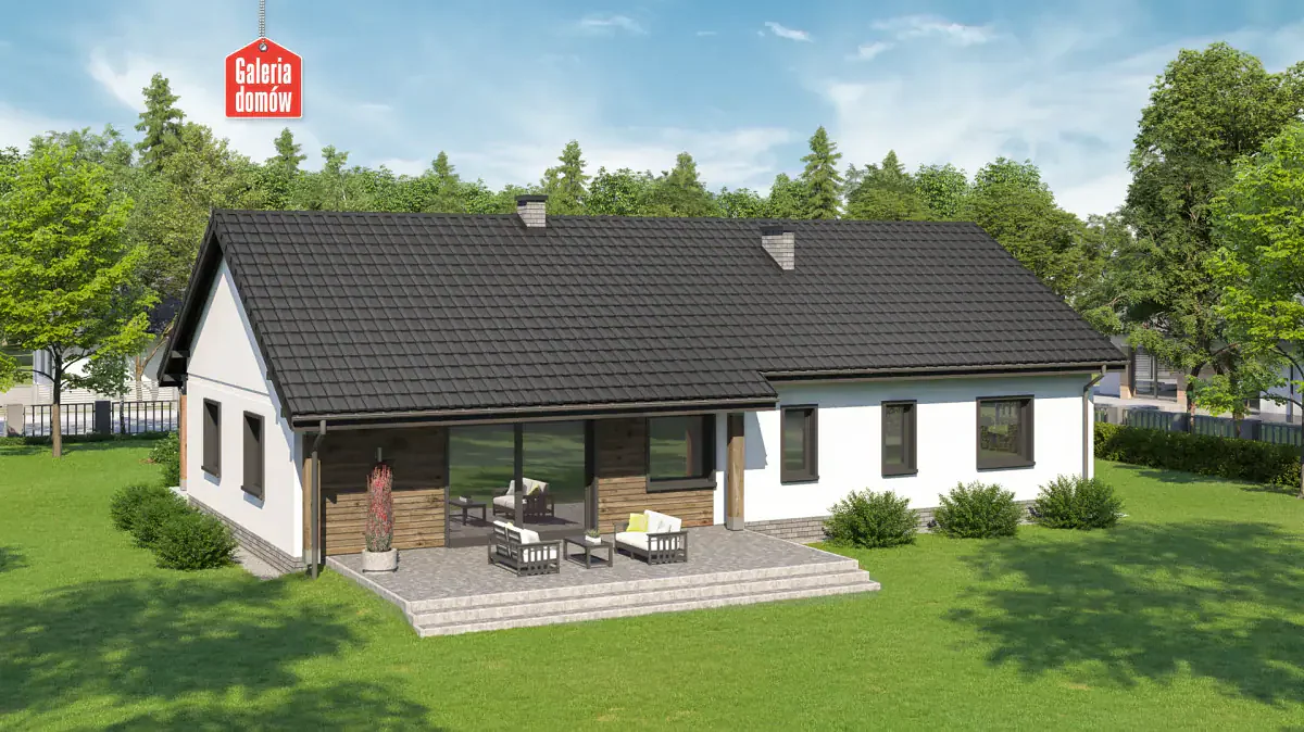 Wizualizacja domu przy Bukowej 34 - zdjęcie 2