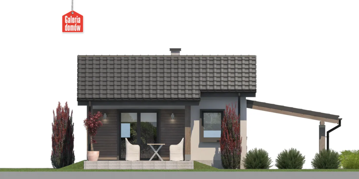 Elewacja boczna lewa