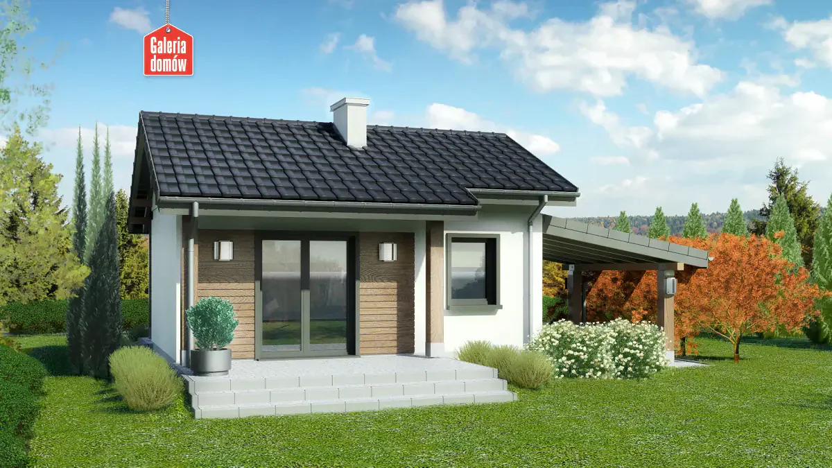 Wizualizacja domu przy Bukowej 35A - zdjęcie 2